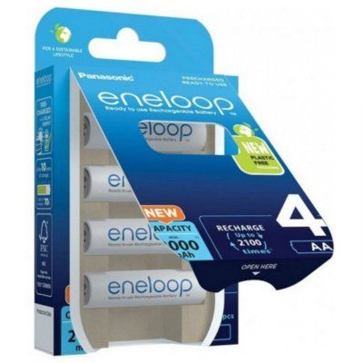 Panasonic eneloop BK-3MCDE/4BE 2000mAh AA R6 BL4 (Аккумулятор)