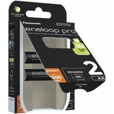 Panasonic eneloop pro BK-3HCDE/2BE 2500mAh R06 AA BL2 (Аккумулятор)