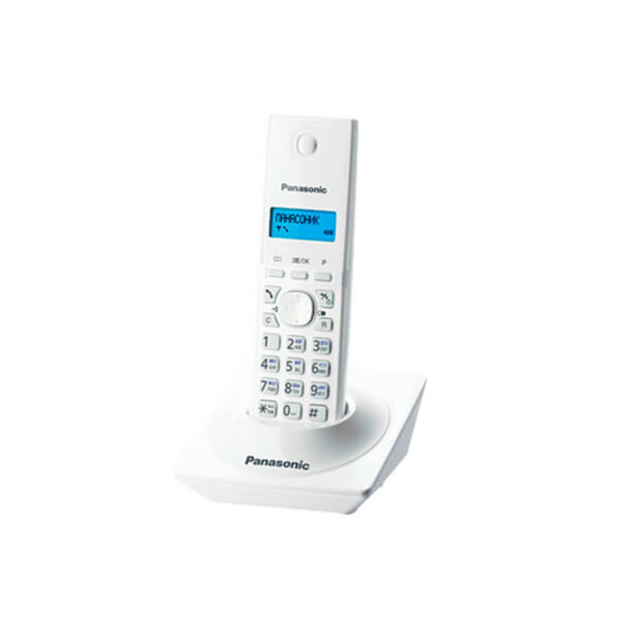 Беспроводной телефон DECT Panasonic KX-TG1711RUW, белый