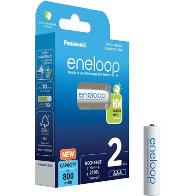 Panasonic eneloop BK-4MCDE/2BE 800mAh AAA R03 BL4 (Аккумулятор)
